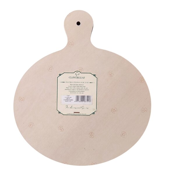 Cloverleaf Bread Melamine Chopping Board Bread and Wheat Design Made in the UK - Picture 3 of 4